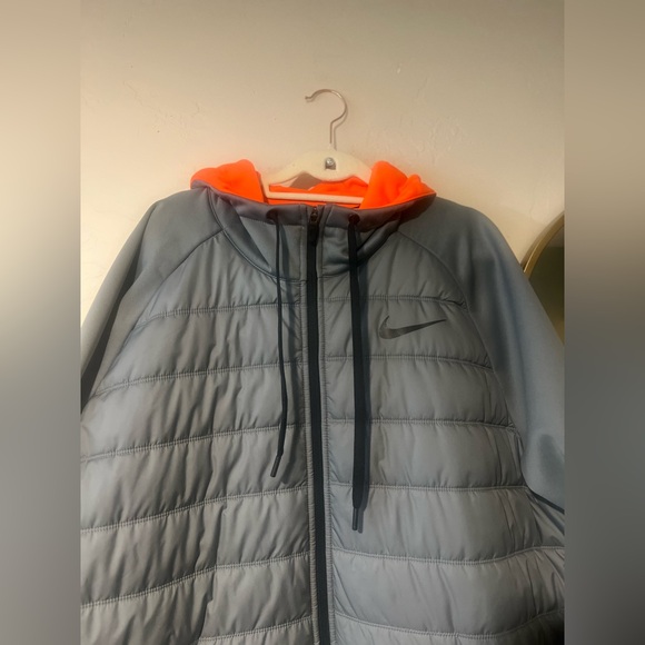 Nike Men Therma DRI-FIT Full-Zip Hooded Winter Jacket Cool Grey
Size XXL - Picture 3 of 14